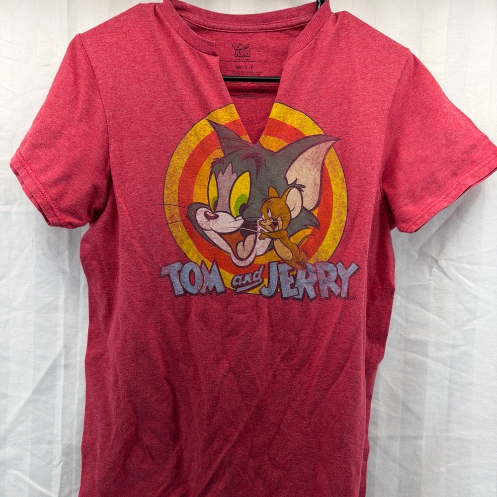 Tom and Jerry Kids Red T-Shirt‎